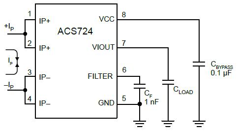 ACS724Ӧͼ